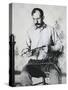 Tom Horn (1861-1903) (B/W Photo)-American Photographer-Stretched Canvas