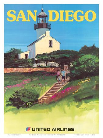 Point Loma Poster San Diego Poster Point Loma Wall Art San Diego Print San Diego Wall Art California Print Point Loma Print