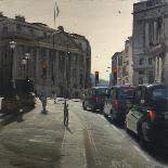 Regent Street in Rain with Taxi, 2018-Tom Hughes-Giclee Print