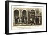 Tom, Jerry and Logic in the Press Yard, Newgate Prison, London, 1821-George Cruikshank-Framed Giclee Print
