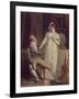 Tom Jones and Mrs Weston, (W/C on Paper)-Thomas Uwins-Framed Giclee Print