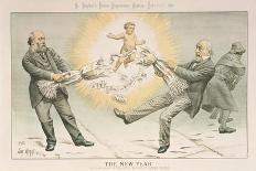 The New Year, from 'St. Stephen's Review Presentation Cartoon', 31 December 1887-Tom Merry-Giclee Print