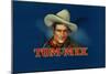Tom Mix Brand Cigar Box Label, Famous Western American Actor-Lantern Press-Mounted Art Print