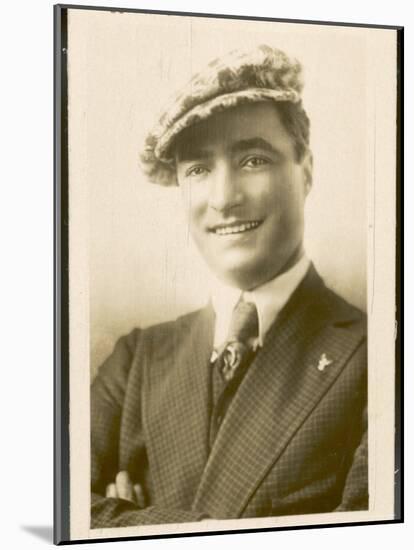 Tom Mix Us Marshal Who Became a Film Actor, He Appeared in More Than 400 Westerns-null-Mounted Photographic Print
