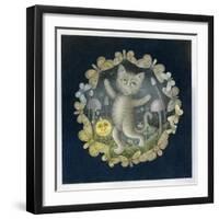 Tom Moggy and the Moon-Wayne Anderson-Framed Giclee Print