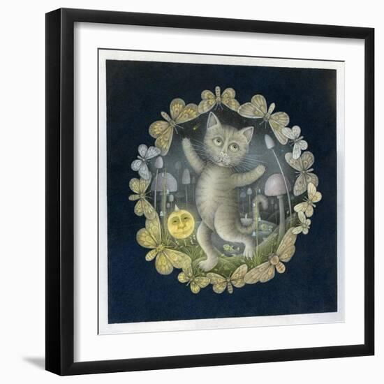 Tom Moggy and the Moon-Wayne Anderson-Framed Giclee Print