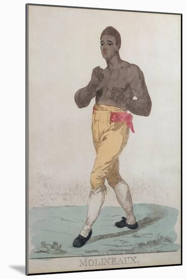 Tom Molineaux (D.1818)-Richard Dighton-Mounted Giclee Print