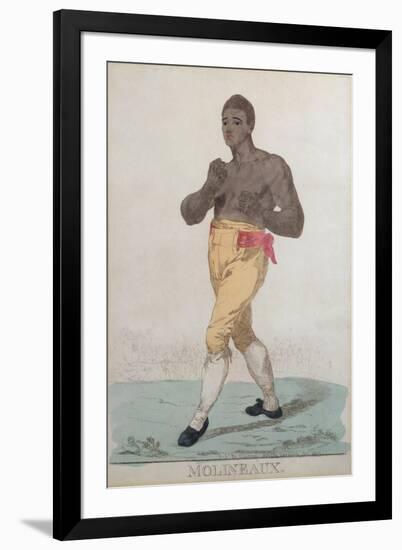 Tom Molineaux (D.1818)-Richard Dighton-Framed Giclee Print