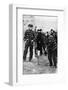 Tom Morris Preparing to Swing His Golf Club-null-Framed Photographic Print