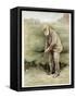 Tom Morris senior, British golfer, portrait, c1910-Unknown-Framed Stretched Canvas