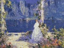 The Garden by the Sea-Tom Mostyn-Stretched Canvas