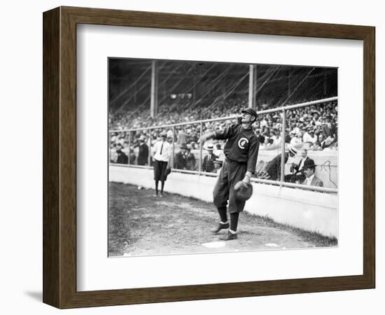 Tom Needham, Chicago Cubs, Baseball Photo No.2 - New York, NY-Lantern Press-Framed Art Print