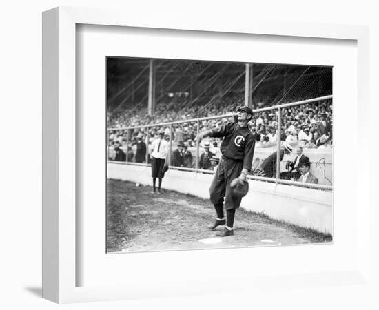 Tom Needham, Chicago Cubs, Baseball Photo No.2 - New York, NY-Lantern Press-Framed Art Print