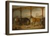 Tom of Lincoln and The Engineer in the Stables at Newport Lodge, 1852-John E. Ferneley-Framed Giclee Print