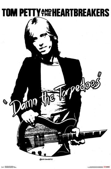 TOM PETTY - DAMN THE TORPEDOES-null-Lamina Framed Poster