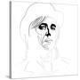 Tom Petty-Logan Huxley-Stretched Canvas