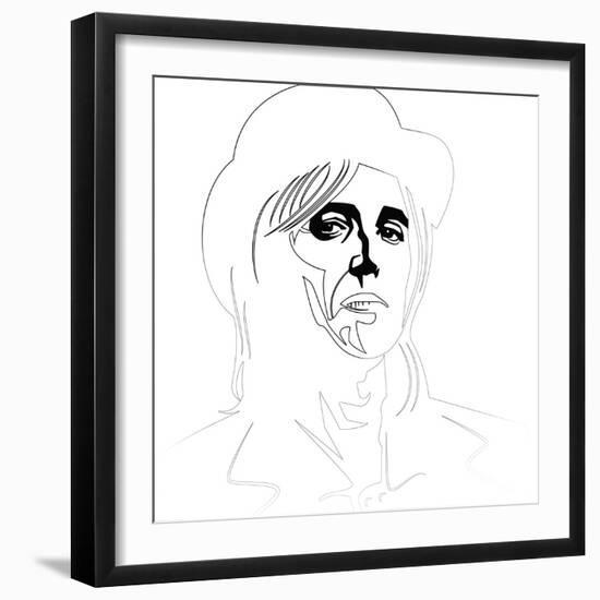 Tom Petty-Logan Huxley-Framed Art Print