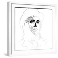 Tom Petty-Logan Huxley-Framed Art Print