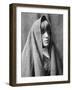 Tom Poqui, Tewa Woman-Edward S^ Curtis-Framed Photo