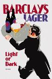 Barclay's Lager: Light or Dark-Tom Purvis-Art Print