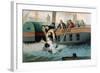 Tom Saves Evangeline-Adolphe Jean-baptiste Bayot-Framed Giclee Print