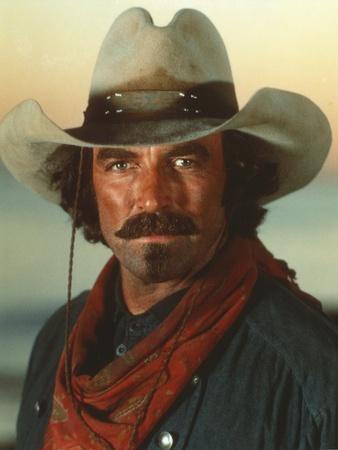 Tom Selleck wearing Green Sleeves with Red Scarf with Hat' Photo - Movie  Star News | AllPosters.com