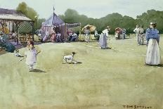 The Tennis Party c1930-Tom Simpson-Giclee Print