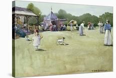 Edwardians at Tennis-Tom Simpson-Framed Premium Giclee Print