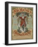 Tom Smith and Co Ltd, Christmas Novelties, Christmas Crackers, Brochure Cover-null-Framed Giclee Print