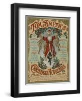 Tom Smith and Co Ltd, Christmas Novelties, Christmas Crackers, Brochure Cover-null-Framed Premium Giclee Print