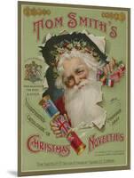 Tom Smith and Co Ltd, Christmas Novelties, Christmas Crackers, Brochure Cover-null-Mounted Giclee Print