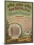 Tom Smith and Co Ltd, Christmas Novelties, Christmas Crackers, Brochure Cover-null-Mounted Giclee Print