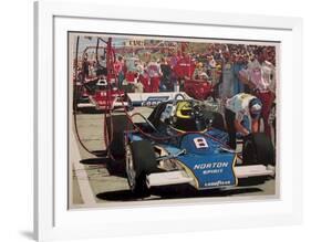 Tom Sneva-Ron Kleemann-Framed Collectable Print