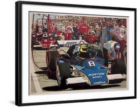 Tom Sneva-Ron Kleemann-Framed Collectable Print