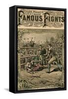 Tom Spring's Second Fight with Jack Langan, 1824-null-Framed Stretched Canvas