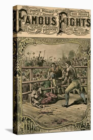 Tom Spring's Second Fight with Jack Langan, 1824-null-Stretched Canvas