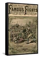 Tom Spring's Second Fight with Jack Langan, 1824-null-Framed Stretched Canvas