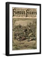 Tom Spring's Second Fight with Jack Langan, 1824-null-Framed Giclee Print