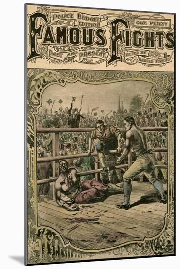 Tom Spring's Second Fight with Jack Langan, 1824-null-Mounted Giclee Print