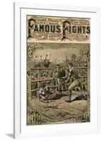 Tom Spring's Second Fight with Jack Langan, 1824-null-Framed Giclee Print