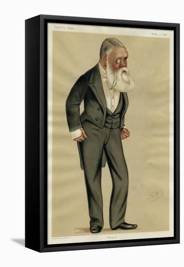 Tom Taylor, VFair 1876-Leslie Ward-Framed Stretched Canvas