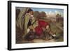 Tom Thumb and the Sleeping Giant-Gustave Doré-Framed Giclee Print
