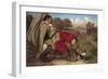 Tom Thumb and the Sleeping Giant-Gustave Doré-Framed Giclee Print