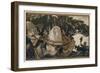 Tom Thumb on a Hat-Arthur Rackham-Framed Art Print