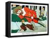 Tom Thumb Removing Ogre's Seven League Boots-null-Framed Stretched Canvas