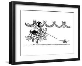 Tom Thumb-Leslie Brooke-Framed Art Print