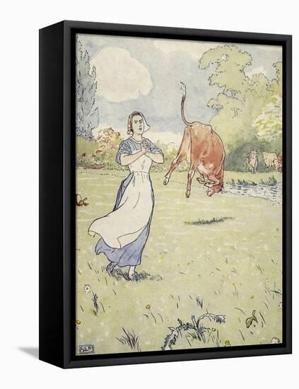 Tom Thumb-Leonard Leslie Brooke-Framed Stretched Canvas