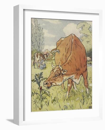 Tom Thumb-Leonard Leslie Brooke-Framed Giclee Print