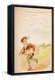 Tom, Tom, the Pipers Son, from 'Old Mother Goose's Rhymes and Tales', Published by Frederick…-Constance Haslewood-Framed Stretched Canvas