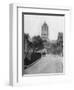 Tom Tower, Christchurch College, Oxford, Oxfordshire, 1924-1926-W Mann-Framed Giclee Print